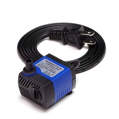 AQUANEAT Small Fountain Pump, 80 GPH Submersible Water Pump for Aquarium Fish Tank, Outdoor Water Fountain, Hydroponics, Pond Filter Pump