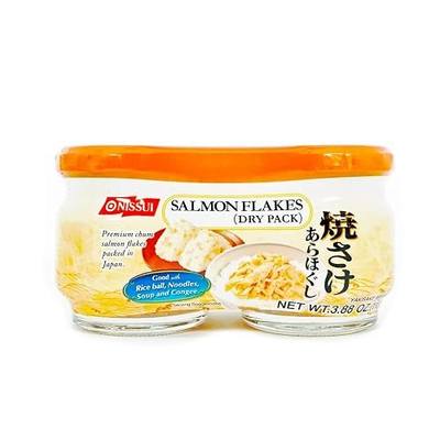 Nissui Salmon Flakes(Dry Pack) 3.88 oz