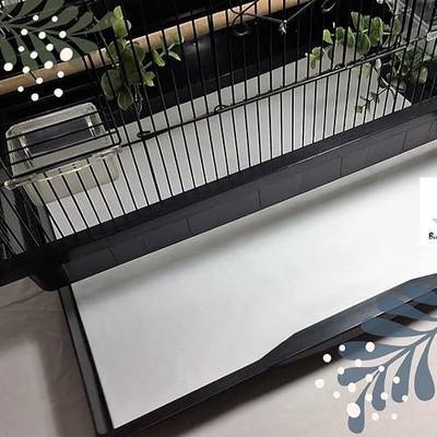 Bird Cage Liners - Poly Coated, Large Cages Custom Orders - Pre Cut Sheets