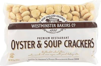 6 pack - New England Westminster Bakeries Oyster Soup Crackers, 9 Ounce each bag