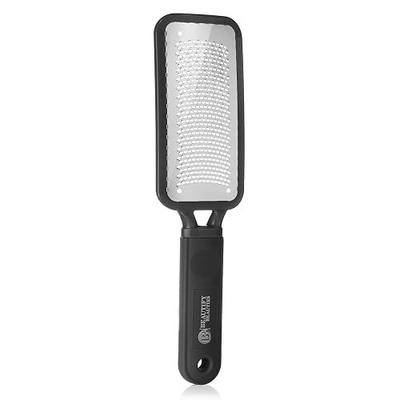 Foot File Callus Remover Colossal Foot Rasp by Beautify Beauties, Best Foot Scrubber for Dry Feet, Exfoliates, Removes Hard Skin, Leaves Feet Smooth and Soft (Black)