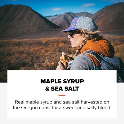 Trail Butter, Big Squeeze 6-Pack Almond Butter Blend (4.5oz/each), Maple Syrup & Sea Salt Blend