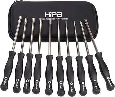 Hipa Carburetor Adjustment Tool Kit for 2 Cycle Engine Carb Tune up Adjusting Tool— Husqvarna Craftsman Chainsaw Echo STHIL Poulan MTD Ryobi Homelite Trimmer with Case,10 PAC