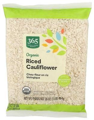 365 by Whole Foods Market, Organic Riced Cauliflower, 16 oz bag