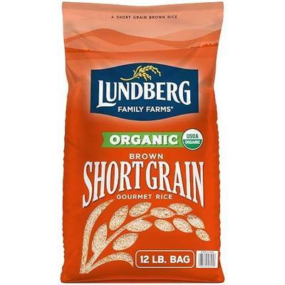 Lundberg Family Farms Organic Short Grain Brown Rice 12lbs