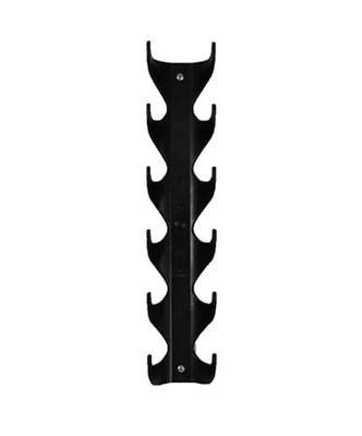 Multi-Functional Vertical Hooks- Made in The USA- Hook Solutions for Simple Organization (Black)