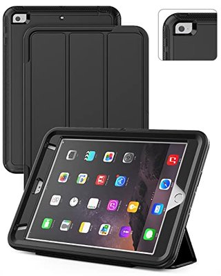 SEYMAC Case for iPad mini 5/ Mini 4 7.9", Black