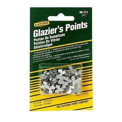 Fletcher Glazier Points Repairing or reglazing Windows 50 pk