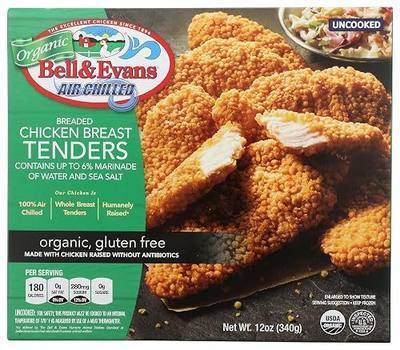 Bell & Evans, Organic Breaded Chicken Tenders Frozen, 12 Ounce