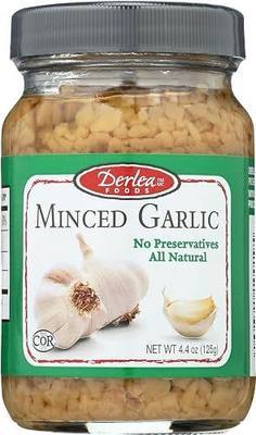 Derlea, Garlic Minced, 4.4 Ounce