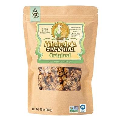 Michele's Granola - Original - Handmade Non-GMO Whole Grain Oats - Free of Gluten, Soy, Wheat, & Dairy