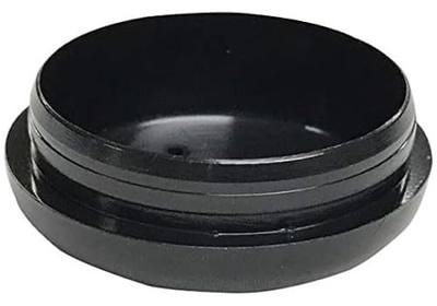 1-1/2" Deluxe Wrought Iron Chair Glides, Fits 1-1/2" Inside Diameter, Chair Leg Floor Protectors for Patio Furniture, Black, Pack of 16