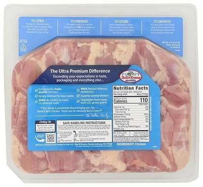 Bell & Evans, Boneless Skinless Chicken Thighs