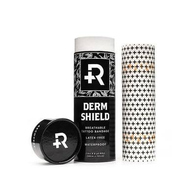 Recovery Aftercare Derm Shield Tattoo Cover Up Patch - Latex-Free & Waterproof Tattoo Aftercare Bandage - Transparent Matte Film - Breathable & Flexible - Promotes Healing & Skin Renewal (7.9" x 8 yd)
