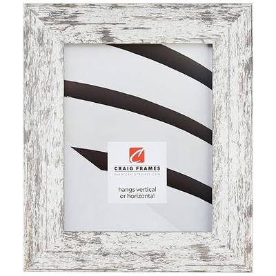 Craig Frames 11x14 White Picture Frame for Posters and Gallery Wall | Displays photos and prints behind clear glass, ready to hang, made in the USA