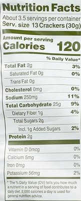 Crunchmaster Tuscan Peasant Crackers, Simply Olive Oil and Sea Salt, 3.54 Ounce