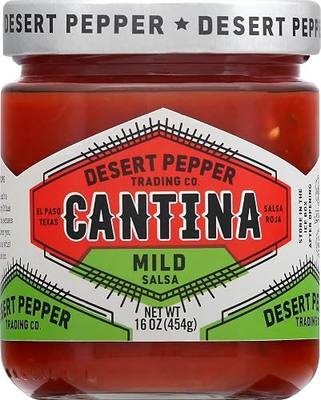 Desert Pepper Trading Company Cantina Salsa, Mild Red, 16-Ounce