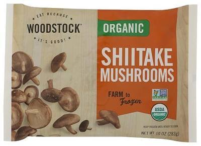 Woodstock Frozen Mushroom Shitake Organic, 10 oz (cn)