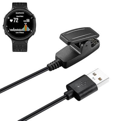 Kissmart Charger for Garmin Forerunner 235 Smart Watch (3.3ft/1m) | Replacement USB Charging Cable Clip Cord for Garmin Forerunner 235 Running Smartwatch