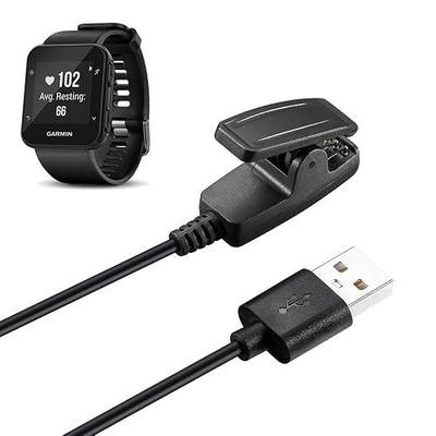 Kissmart Charger for Garmin Forerunner 35 Running Watch (3.3ft/1m) | Replacement Charging Clip Cable Cord for Garmin Forerunner 35 Smart Watch