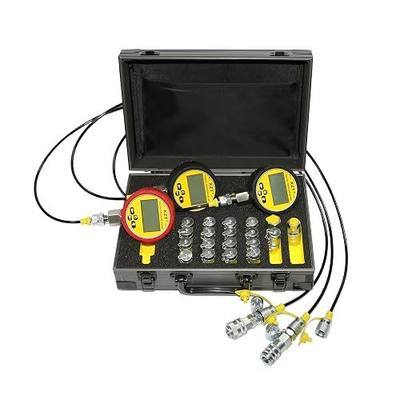 XZT 70P Digital Hydraulic Pressure Test,Pressure gauges Set, mini Hydraulic Hose Set, Test Coupling Set,Hydraulic Repair Tools for Excavator Construction Machinery,Hydraulic Systems