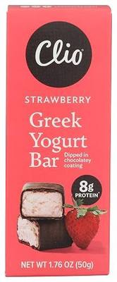 Clio Bar RFG Yogurt Greek Strawberry, 1.76 Oz