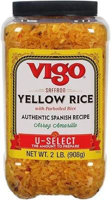 Vigo Authentic Saffron Yellow Rice, Low Fat, 2lb (Pack of 1)