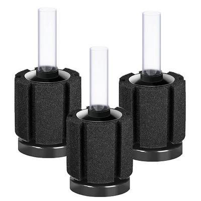 AQUANEAT 3 Pack Aquarium Bio Sponge Filter Breeding Fry Betta Shrimp Nano Fish Tank (Small up to 10Gal)