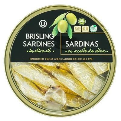 Grilled Catch Brisling Sardines in Olive Oil 5.6 oz | Non-Smoked, Wild-Caught