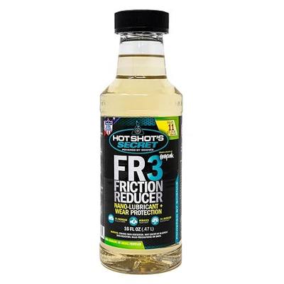 Hot Shot's Secret FR3 Friction Reducer, Engine Lubricant and Wear Protection, 16 oz | Treats 11 quarts. Reduces friction and wear while improving engine performance and fuel economy.