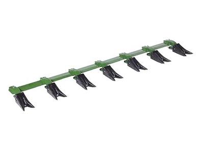 Bucket Tooth Bar for Sub-Compact Tractor - Green 49 Inch, Fits Bucket Cutting Edges Sized 1/2" or Less with No Drilling Required | Heavy Duty Design by Heavy Hitch | Made in USA