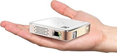 Kodak Ultra Mini Portable Projector - HD 1080p Support LED DLP Rechargeable Pico - 100 Display Built-in Speaker - HDMI USB and Micro SD - Compatible with iPhone iPad Android Phones"