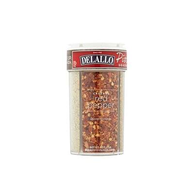 DeLallo 4 Spice Variety Pizza Seasoning Shaker, with Red Pepper, Garlic, Cheese, Italian Herb, Italian Seasoning for Garlic Knots and Calzones, 3.2 oz Container
