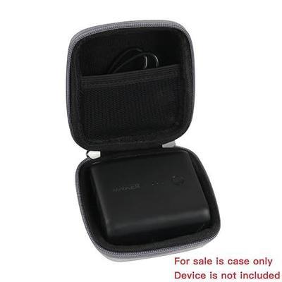 Hermitshell Hard Travel Case Fits Anker PowerCore Fusion 5000 2-in-1 Portable Charger and wall Charger (Sliver)