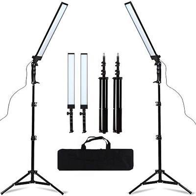 180 LED Light Photography Studio LED Lighting Kit Handheld Wand Stick Adjustable Light with Stand Tripod and Bag for Photographic Video Fill Light, Live Streaming, Portrait, Product, Tattoo