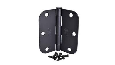(Pack of 50) Kesler 3 1/2 Inch Oil Rubbed Bronze Door Hinges (5/8" Radius Corners)