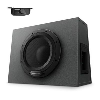 PIONEER TS-WX1010A 10” Sealed Active Subwoofer with Built in Amplifier, 1100 Watts Max Power Sub, Variable Bass Boost, Flexible Installation