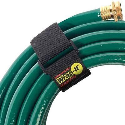 Wrap-It Storage - Super-Stretch, 18" (6 Pack) - Elastic Hook and Loop Cinch Straps - Extension Cord Organizer, Hose and Cables Straps, Cord Wrap | Elastic Hook and Loop Extension Cord Organizer, Hose and Cables Straps, Cord Wrap, Cord Keeper, and RV Storage Accessories