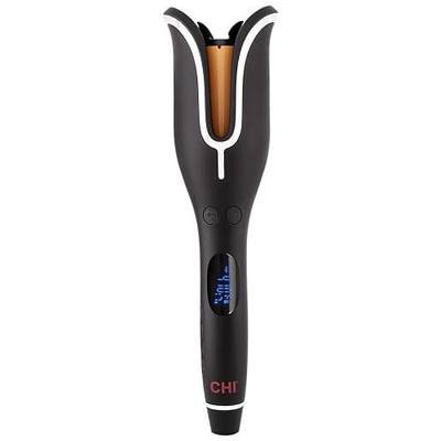 CHI Spin N Curl 1″ Ceramic Rotating Curling Iron, Adjustable Preset Heat Settings for All Hair Types, Salon-Quality Curls & Waves, Auto Shut-Off, Tangle Protection, Onyx Black