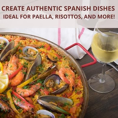 Arroz Tartana Bomba Rice D.O.P., Perfect for Paella, Imported from Valencia, Spain (2.2 Pound Bag)