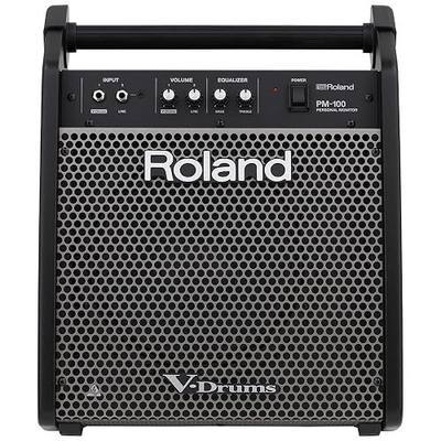 Roland PM-100 Compact Electronic V-Drum Set Monitor, 80-Watt