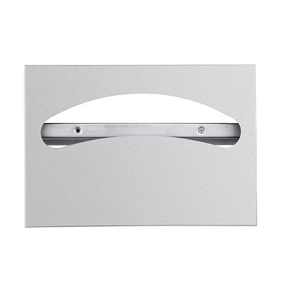 Commercial Toilet Seat Cover Dispenser - Wall Mount 304 Stainless Steel Holder - 250 Capacity for Disposable Covers - Public Restroom Bathroom Essential Fixture