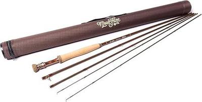 Moonshine Rod Company Fly Fishing Rod with Carrying Case and Extra Rod Tip