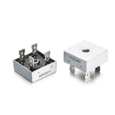 (Pack of 2 Pieces) Chanzon KBPC5010 Bridge Rectifier Diode 50A 1000V KBPC Single Phase, Full Wave 50 Amp 1000 Volt Electronic Silicon Diodes