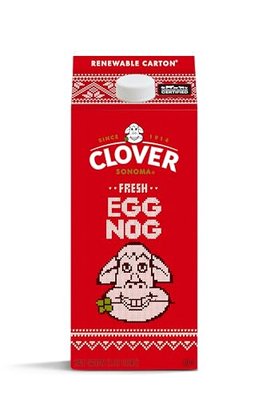 Clover, Egg Nog, 64 oz