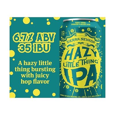 Sierra Nevada, IPA Hazy Little Thing, 6pk, 12 Fl Oz Cans