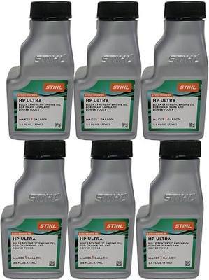 STIHL OIL MIX 1 GALLON HIGH PERFORMANCE ULTRA 2-CYCLE ENGINE 6 PACK