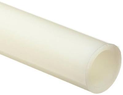White Translucent Nylon 101 Round Tubing, 1/4" OD, 1/8" ID, 36" Length