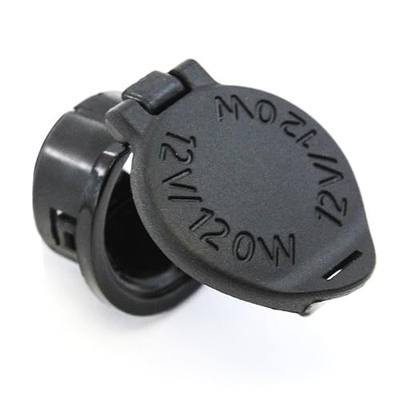 Red Hound Auto Power Outlet Socket Cap Compatible with Toyota (04-10 Sienna, 08-14 Sequoia, 04-10 Sienna, 07-13 Tundra, 12-14 Venza) Cigarette Lighter Plug