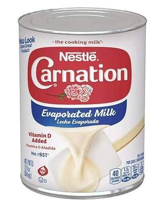 Nestlé Carnation Evaporated Milk 8Pack (12 oz Each) Hgkfks